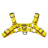BDSMaster Harnais Chest All Jaune